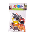 AL-09 WILD ANIMALS SET 12PCS IN PVC