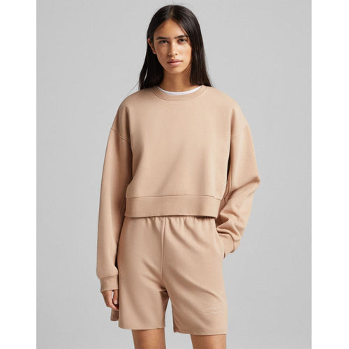 Bershka- Sweatshirt With Sleeve Seams