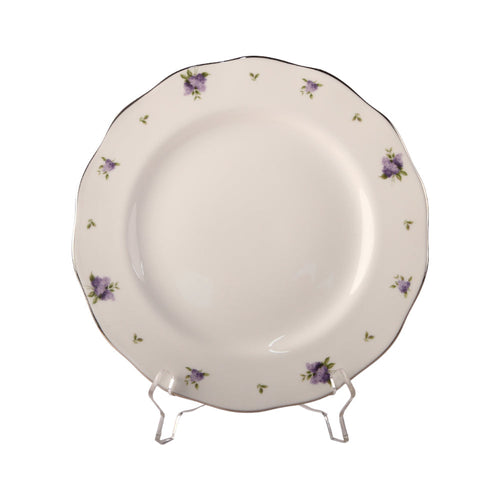 PLATE DINNER ROYAL ALBERT 27CM LILAC LANE PLATINUM