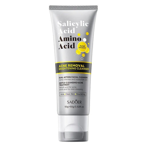 Sadoer Salicylic Acid Acne Removal Facial Cleanser Moisturizing Oil Control Face Wash 50g Sd62425