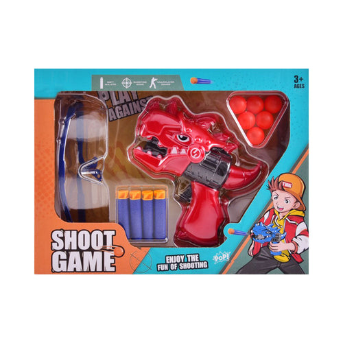 007-20 SHARK SHOOTING GUN RED