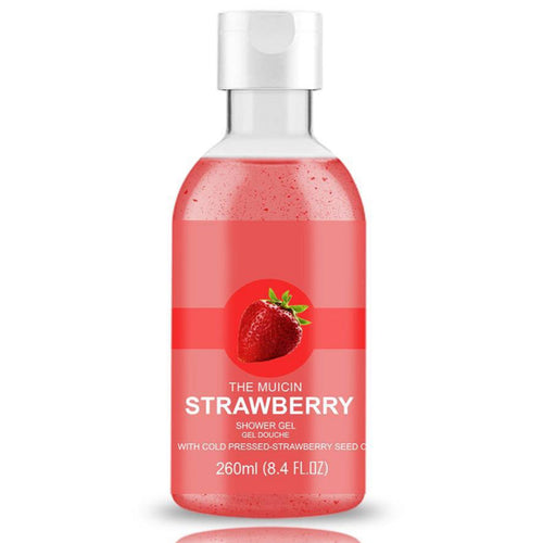 Muicin - Strawberry Seed Exfoliating Shower Gel - Gentle Scrub & Freshness