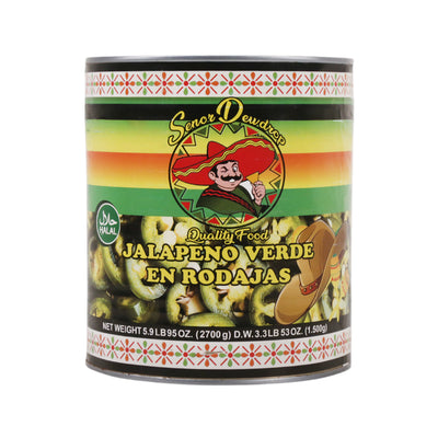 DEW DROP JALAPENO NACHO SLICED ORIGNAL 2600 GM