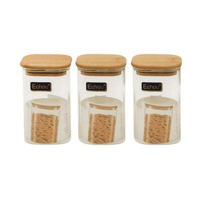 JAR SET 3PC ECHOU SQUARE GPG16-280/L3