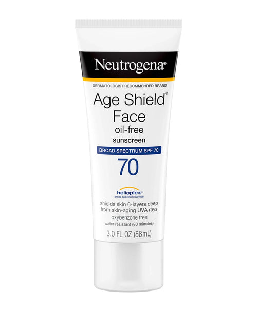 Neutrogena - Age Shield® Face Oil-free Oxybenzone-free Sunscreen Broad Spectrum Spf 70 - 88ml