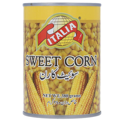 ITALIA SWEET CORN TIN 400 GM