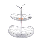 FRUIT BASKET 2TIRE EMAY YM3112D