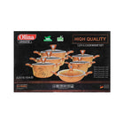 DAGCHI SET 12PC OLINA COPPER 82518-10A
