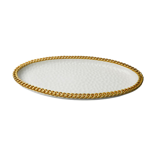 DISH PORCELAIN MORE & MORE 14 INCH M02-W