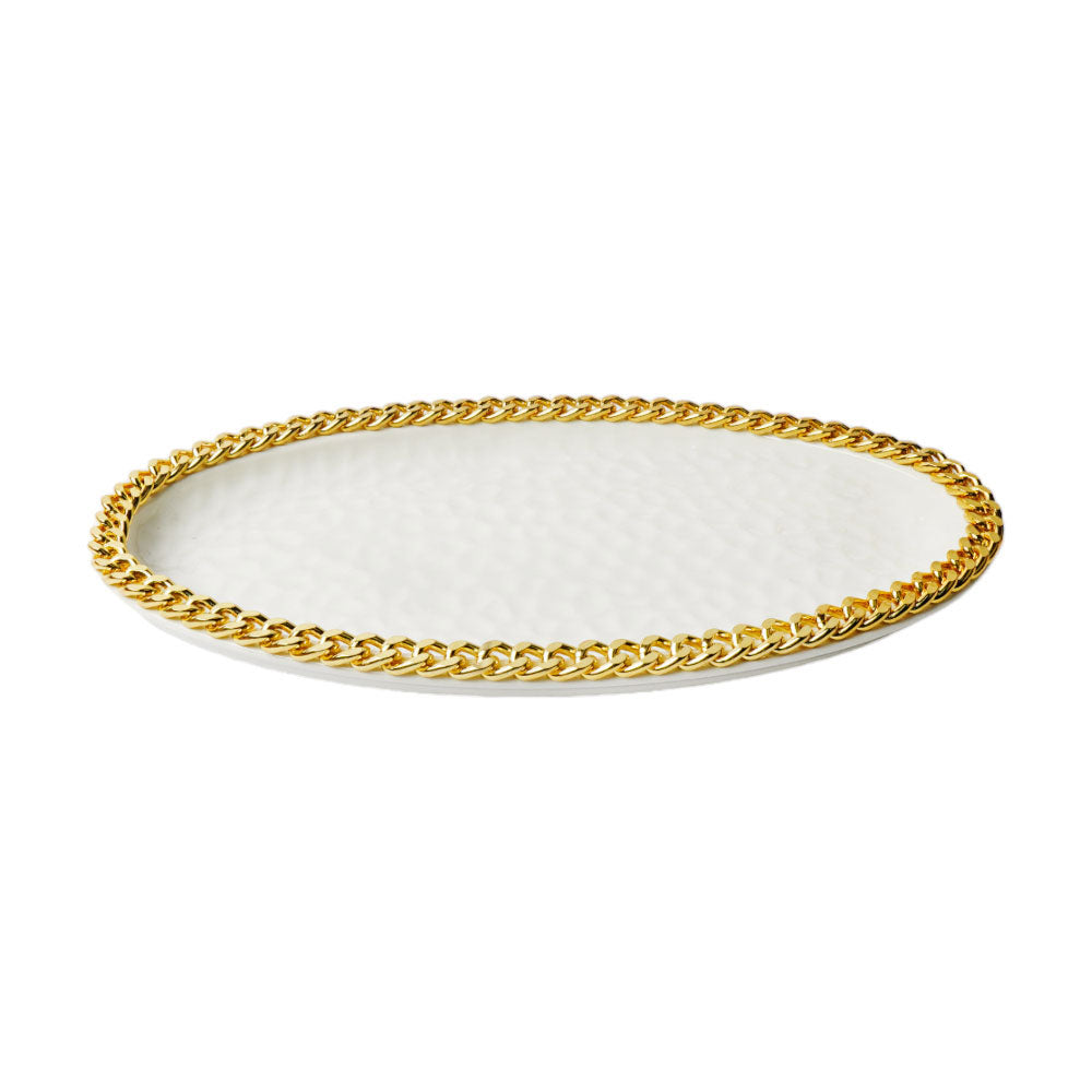 DISH PORCELAIN MORE & MORE 12INCH M03-W