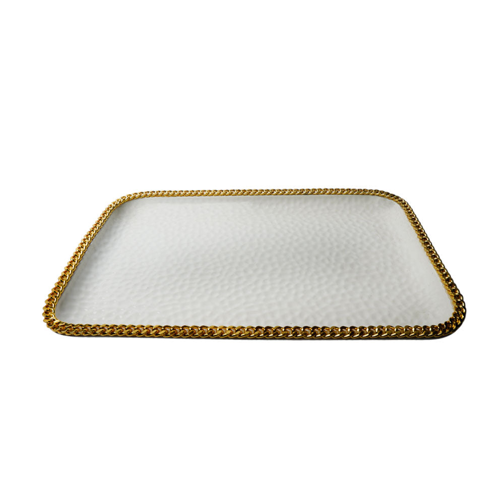 DISH PORCELAIN MORE & MORE 18.3INCH M04-W