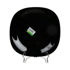 PLATE DINNER MANAL BLACK SQUARE B0051
