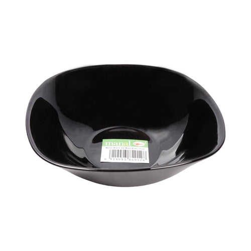 BOWL MANAL 17CM BLACK SQUARE B0055