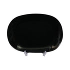DISH MANAL BLACK OVAL B0057