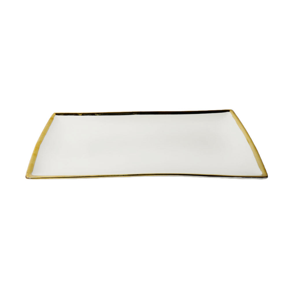 DISH PORCELAIN MORE & MORE 11.75 INCH YF005