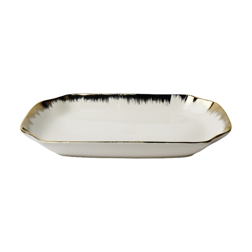 DISH PORCELAIN MORE & MORE 12 INCH YF022