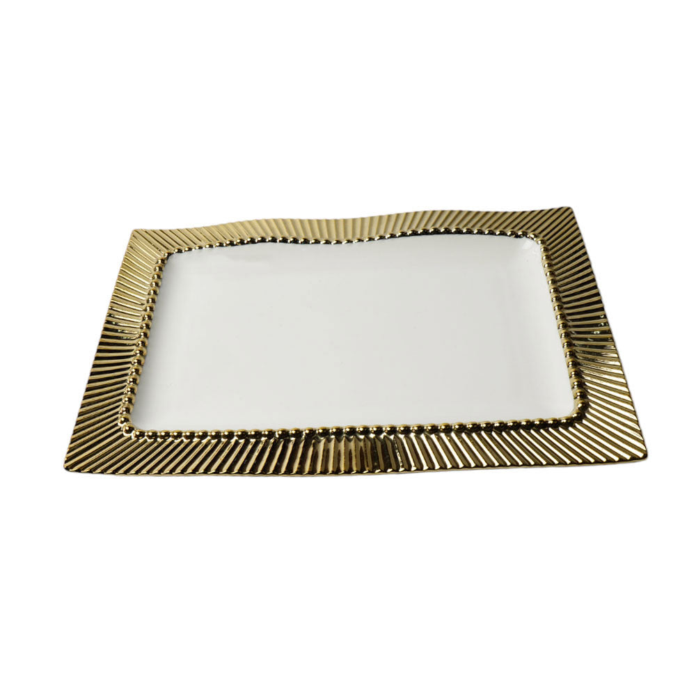 DISH PORCELAIN MORE & MORE 11INCH YF026