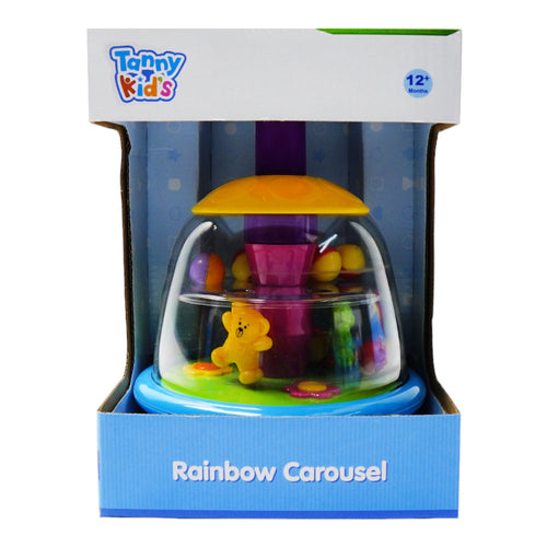 TY9034 TANNY KIDS RAINBOW CAROUSEL SPINNER  ID