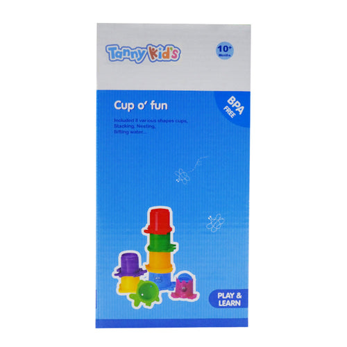 TY9055 TANNY KIDS CUP O FUN SHAPES  ID