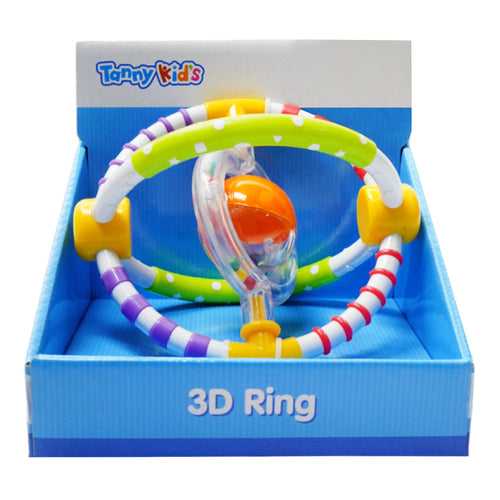 TY9084 TANNY KIDS 3D RING RATTLE  ID