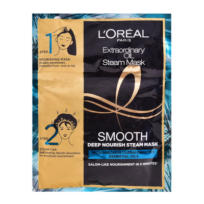 LOREAL PARIS ELVIVE EXTRAORDINARY OIL SMOOTHENING STEAM MASK