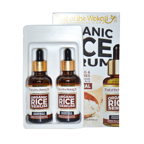 WOKALI ORGANIC RICE SERUM 50ML 2PC IR HA-3035