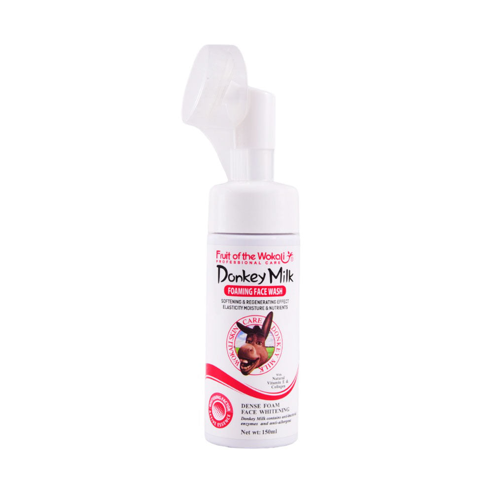 WOKALI DONKEY MILK FOAMING FACE WASH 150ML IR HA-3044
