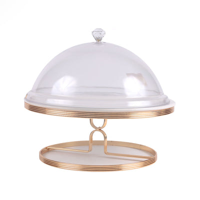 CAKE DISH WITH STAND BRILLIANT BR16007G