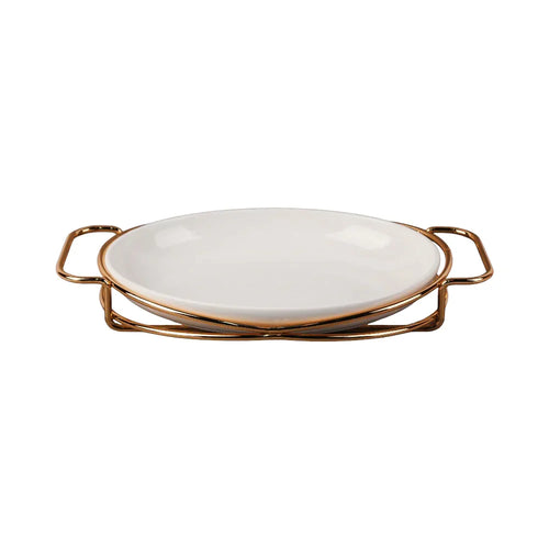DISH WITH STAND BRILLIANT BR16012G