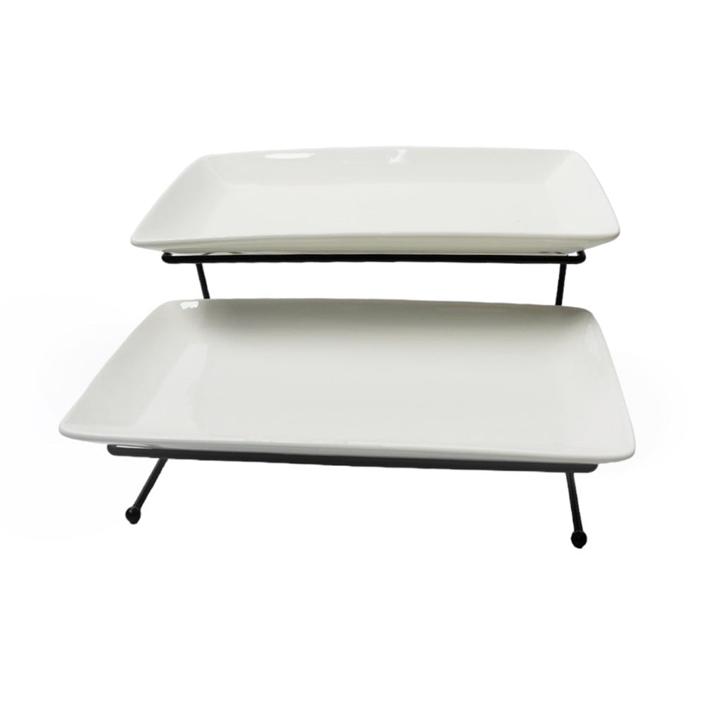 DISH SERVING BRILLIANT 2 TIER BR0065 BASIC