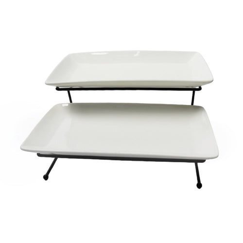 DISH SERVING BRILLIANT 2 TIER BR0065 BASIC
