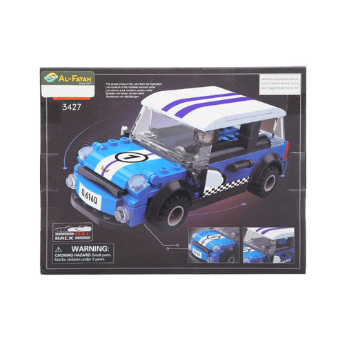 3427 COGO SPEED CROSSING CAR BLOCKS 182PC H.B