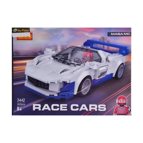 3442 COGO RACE CAR BLOCKS SET 267PCS IR
