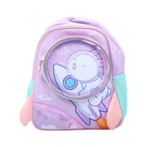 90149 KIDS SCHOOL BACK PACK PURPLE SPACE 12INCH IR