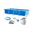 28274 INTEX RECTANGLE FRAME POOL SET 177*86*33 A.I (6+YER)