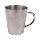 MUG STEEL SILVER 300 ML HAMMERED 28-2/8769