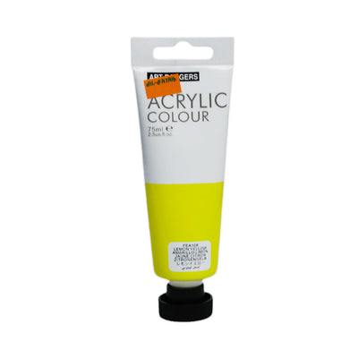 FEA75T ACRYLIC COLOUR TUBE L-YELLOW 75ML