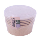 PAPER BOWL 5PC SET 1100ML IR 0637