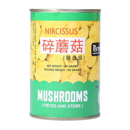 DEW DROP MUSHROOMS PIECES AND STEMS 350 GM