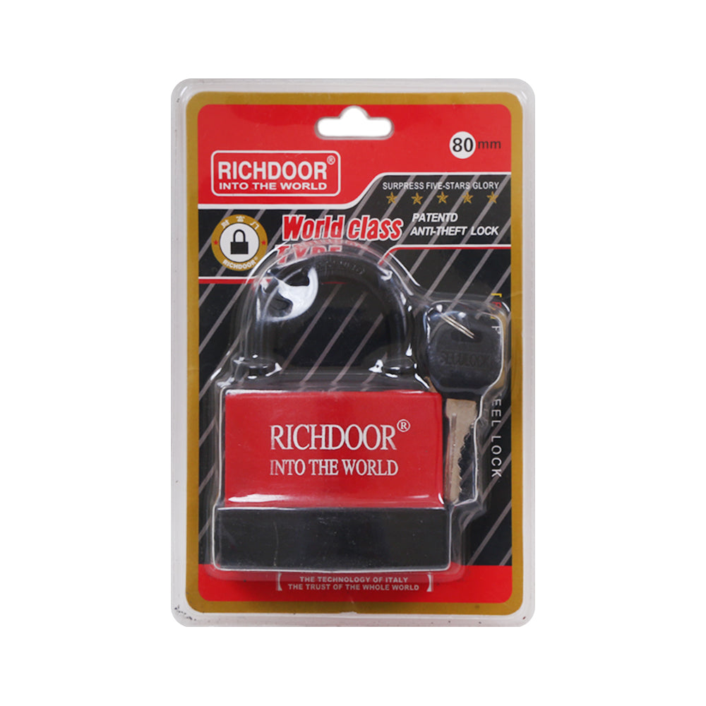 RICHDOOR PAD LOCK 80 MM IR RD-GTK80/M92-99
