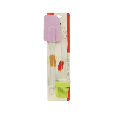 SPATULA & OIL BRUSH 2PC SET 2312