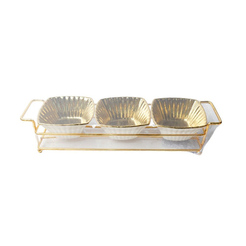 BOWL SET 3PC PORCELAIN IR S201