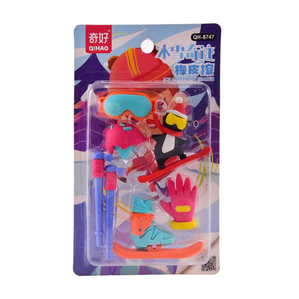 QH-8747 FANCY ERASER SET Z.B
