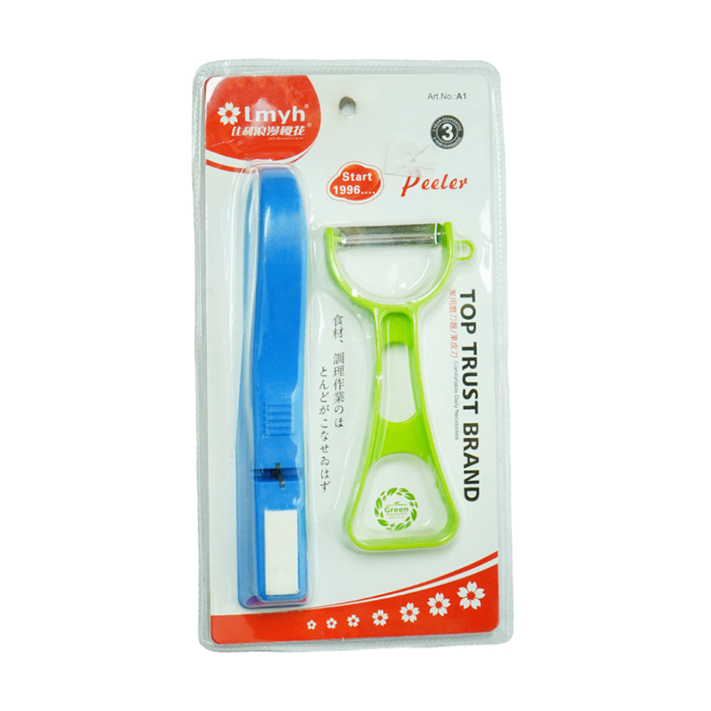 KNIFE SHARPENER AND PEELER SET IR D4027 / A1