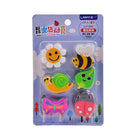 LY1304 LANYI ERASER 6PC PACK IN CARD