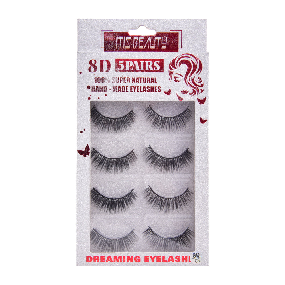 ITIS BEAUTY EYEASH 8D 5PAIR IR E-7642