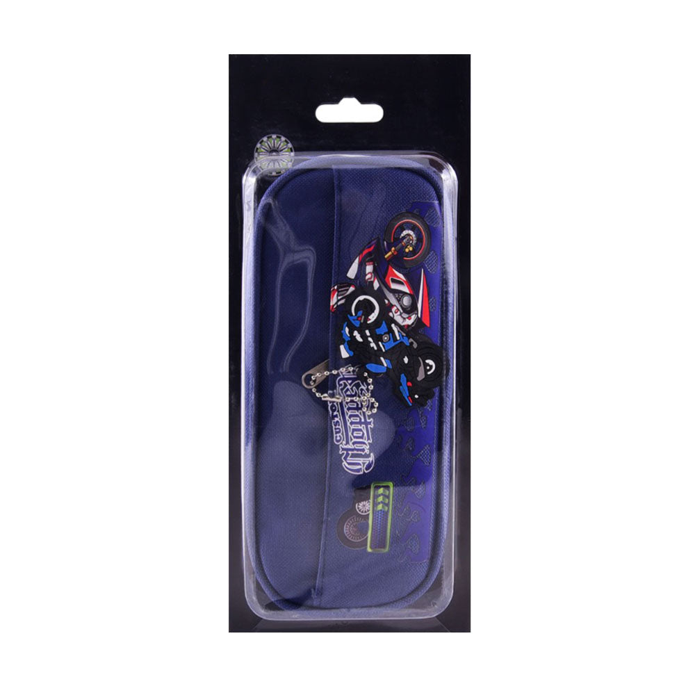 2377 FANCY PENCIL POUCH CUSTOM CHOPPER MOTOR CYCLE