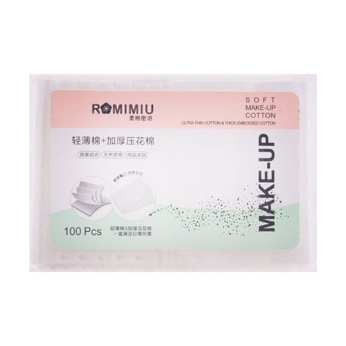 ROMIMIU MAKEUP COTTON PAD 100PC IR R972