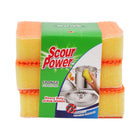 SCOUR POWER SPONGE 3PC DOTTED RECTANGULAR IR 100424/G1-2