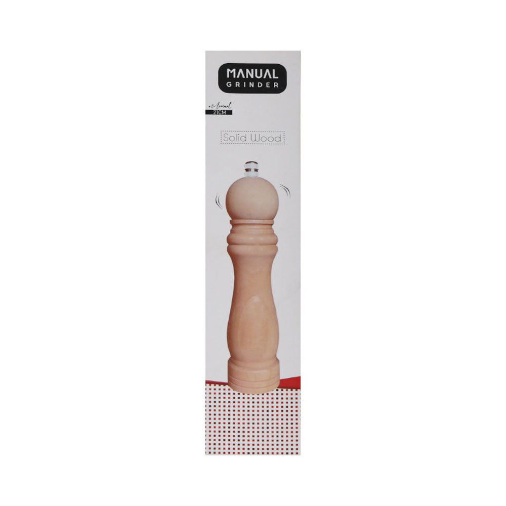 PEPPER MILL GRINDER WOODEN IR 35637-25